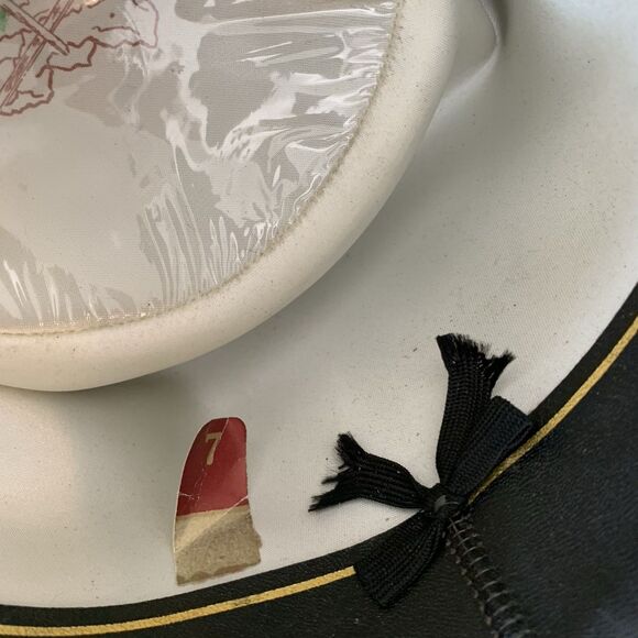 Vintage New West by Bailey “Henna” Hat - Gem VTG New West by Bailey from Sheplers Western Felt Fedora Black Leather Band 40s